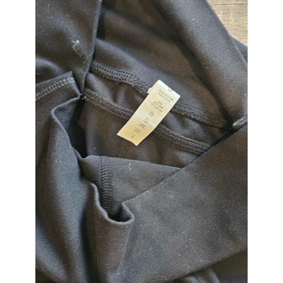 Flex living gym shark set cami sports bra bike shorts womens large black active - Picture 4 of 7